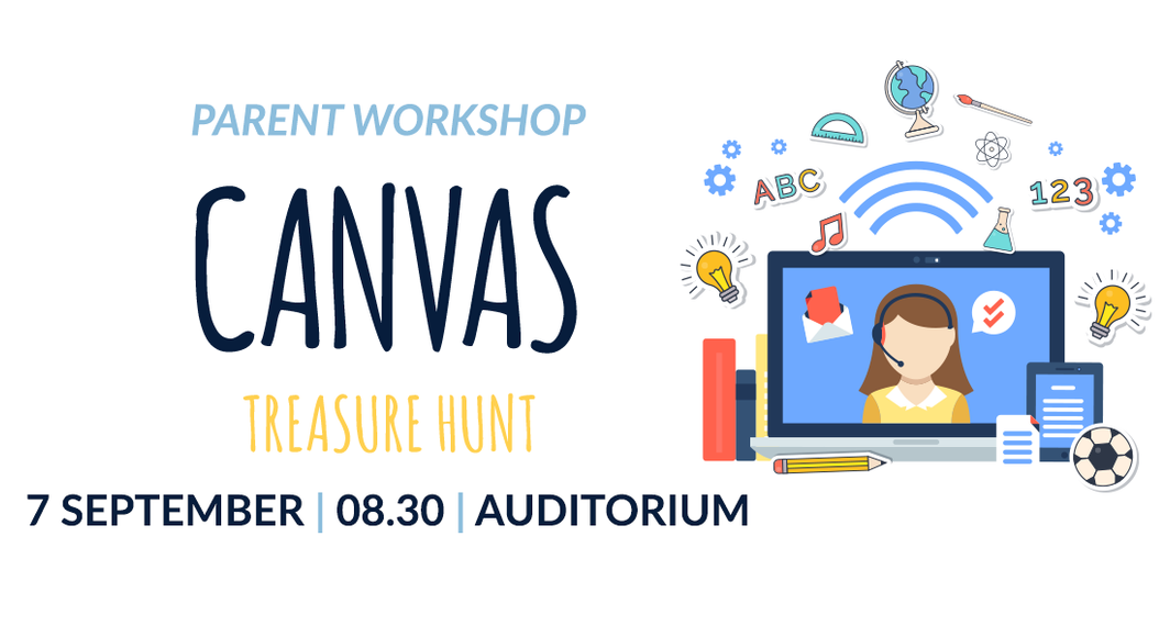 Canvas treasure hunt workshop