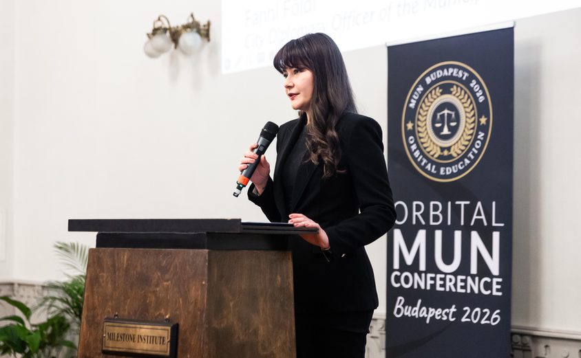 MUN Budapest closing Ms Foldi