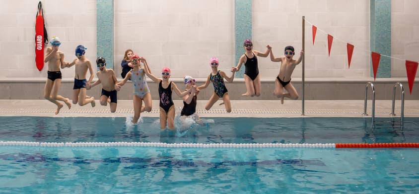 Jumping children