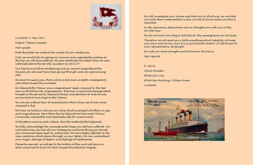 White Star Line Complaint