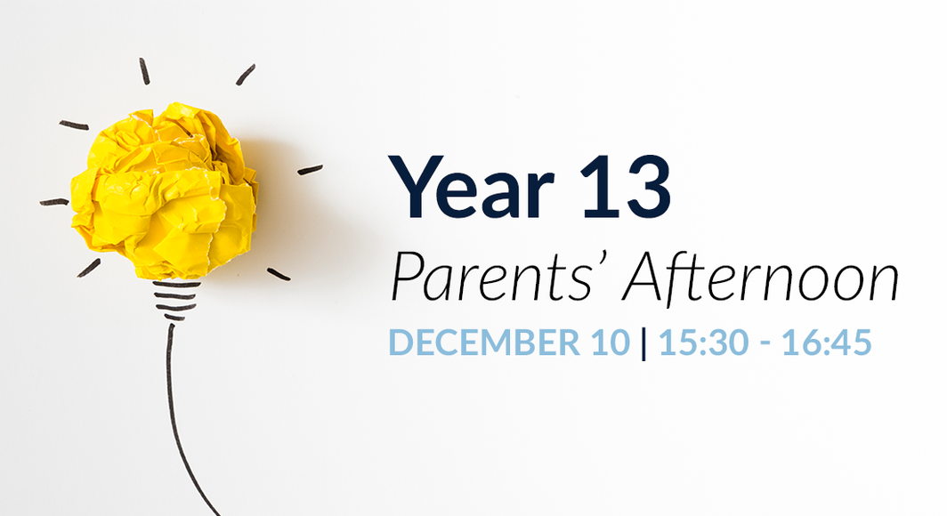 Y13 Parent Afternoon 10 12 24